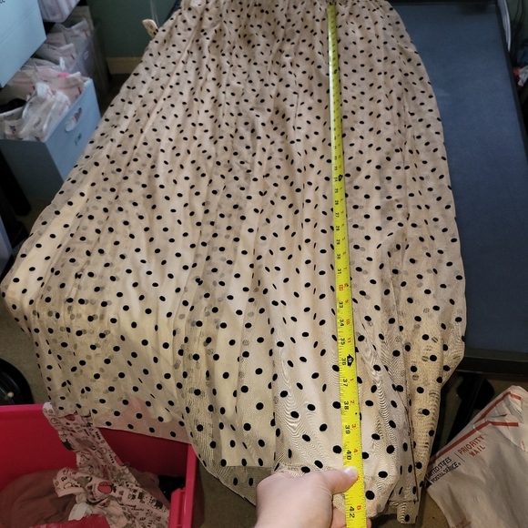 Dorothy Perkins Polka Dot Maxi Dress 10 - Picture 9 of 13